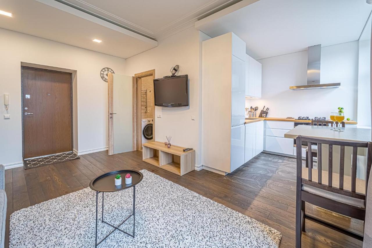 Zalgiris Arena Apartment With Ac Kaunas Buitenkant foto