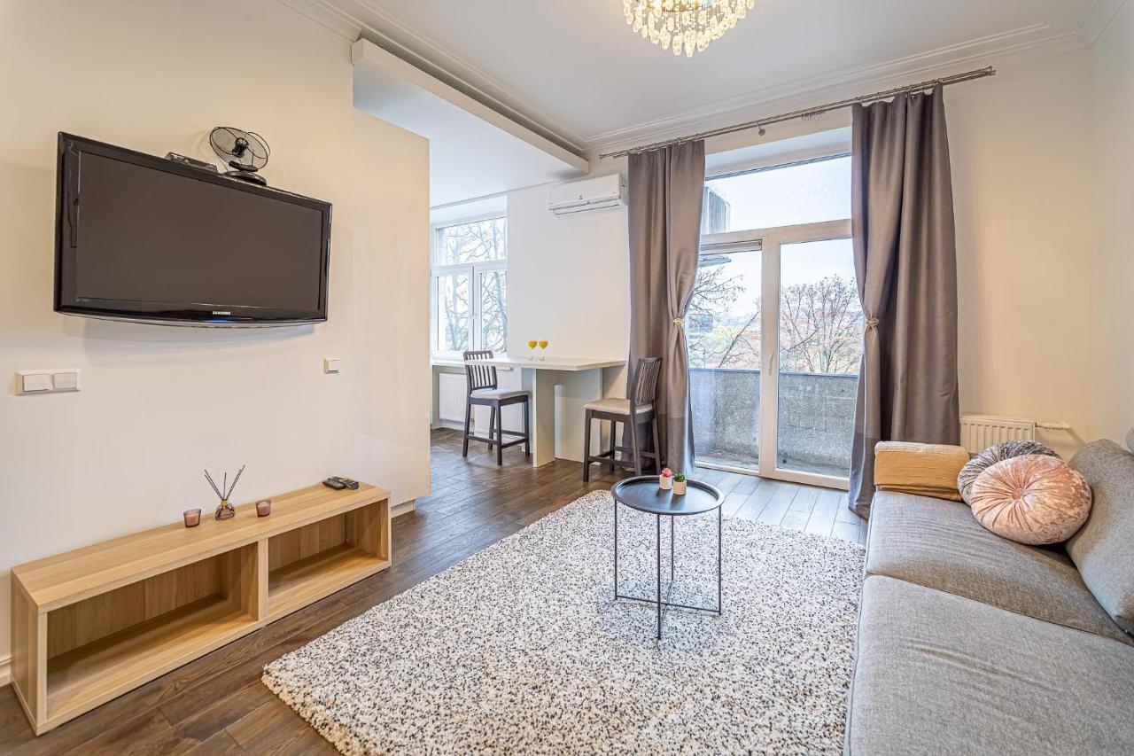 Zalgiris Arena Apartment With Ac Kaunas Buitenkant foto