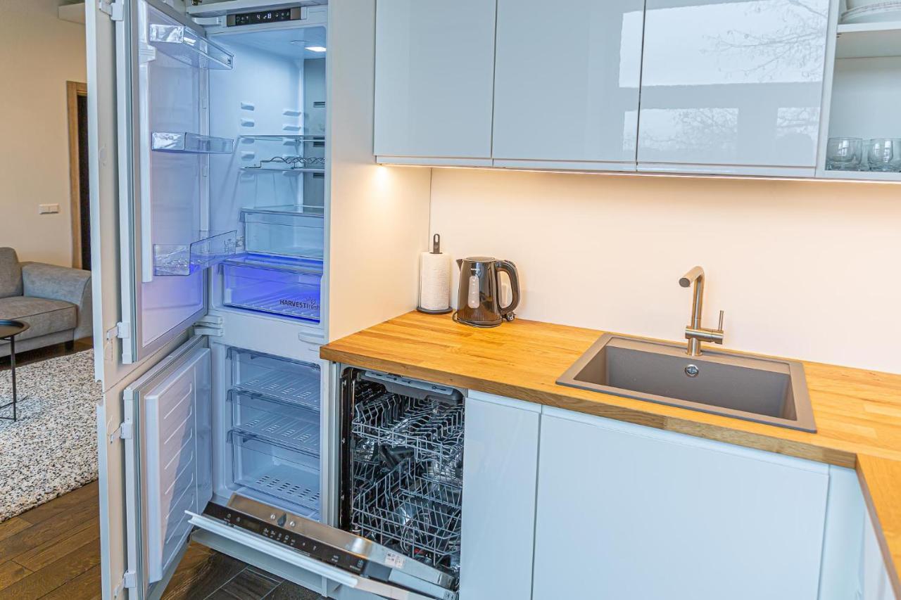 Zalgiris Arena Apartment With Ac Kaunas Buitenkant foto